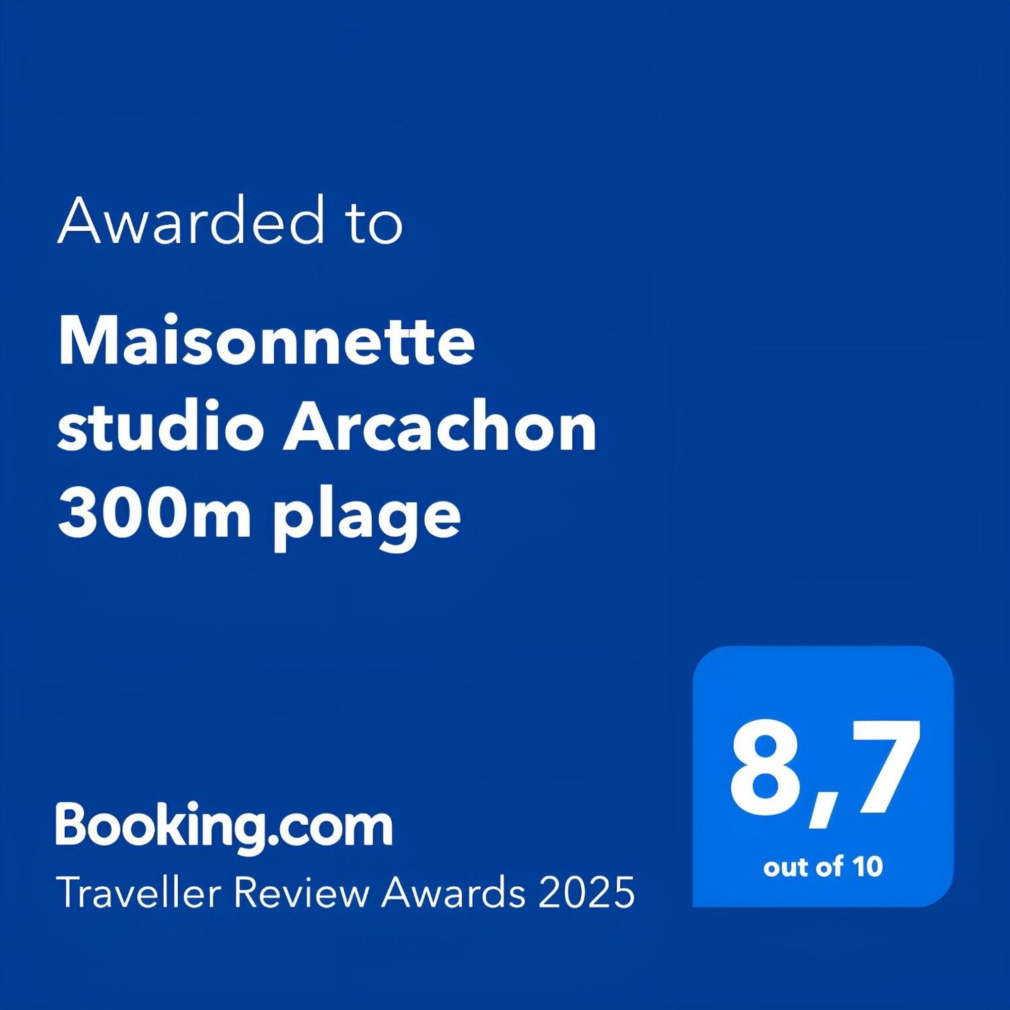 Maisonnette Studio Arcachon 300M Plage Екстер'єр фото